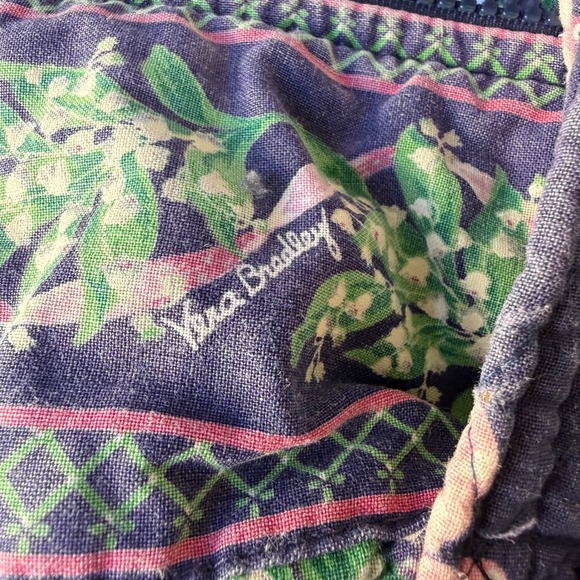 Retired Vera Bradley Quilted Shoulder Bag Return To Happiness Floral Cottagecore - Picture 10 of 11